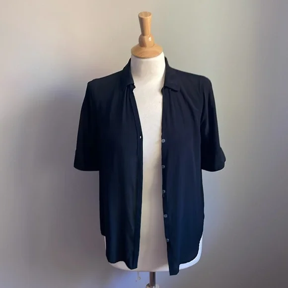 J Crew Silk Button Down Blouse - Picture 5 of 8